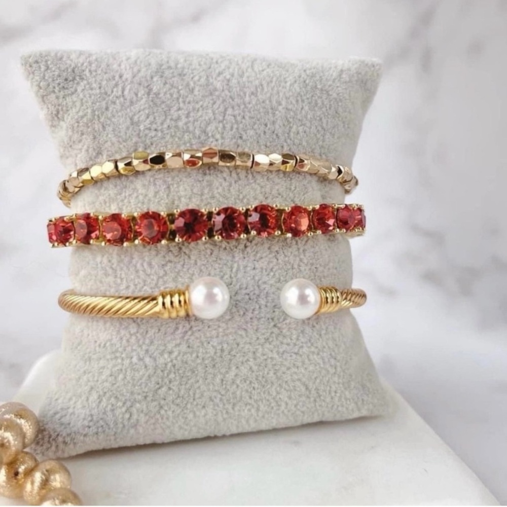 Park Lane Coral Mini Impression Bracelet - Picture 2 of 4